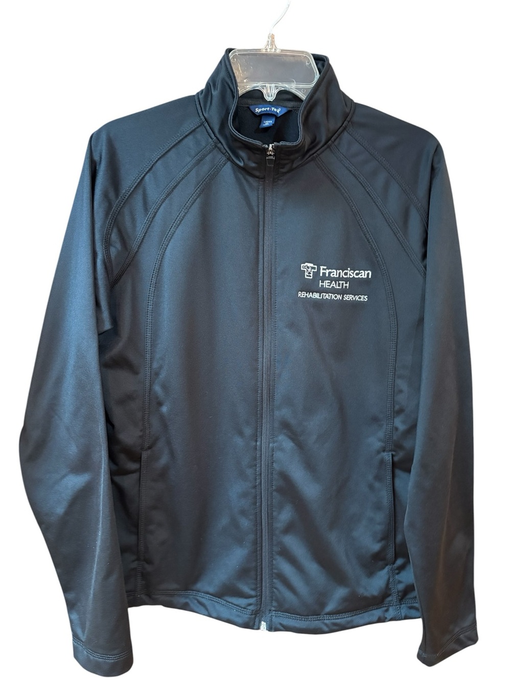 Sport-Tek Ladies Franciscan Health Rehabilitation Services Black Jacket XL